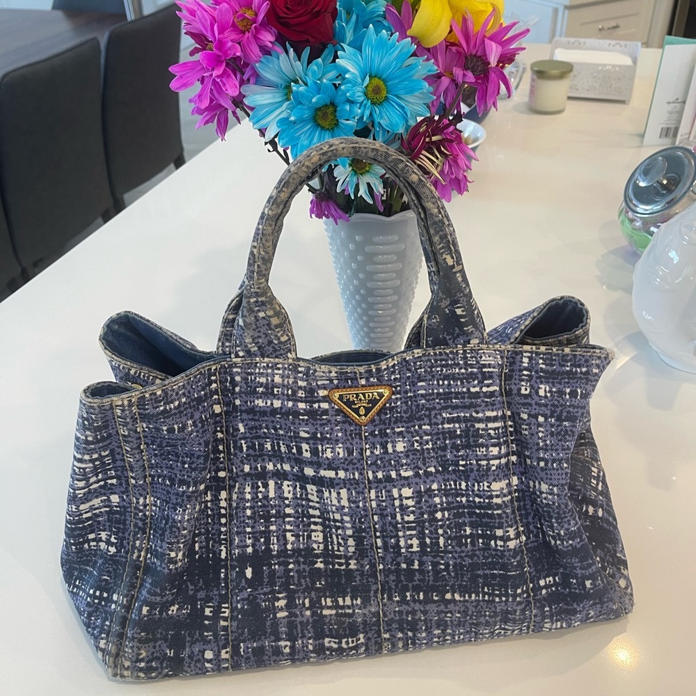 AUTHENTIC Prada Canapa Tote Bag